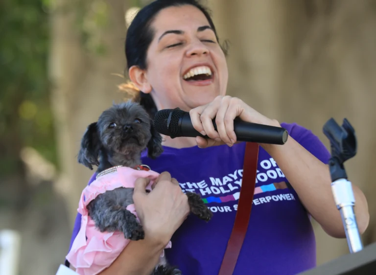 All howl Chloe Queen of WeHo, our first Pet Mayor! — source photograph 3