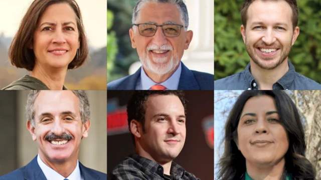 TOP: Friedman, Portantino, Melvoin BOTTOM: Feuer, Savage, Shyne
