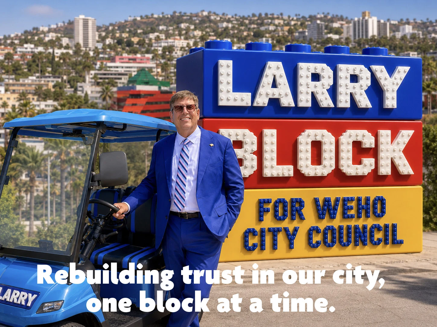 Ad — Larry Block for City Councilmember - West Hollywood, California - 2026
