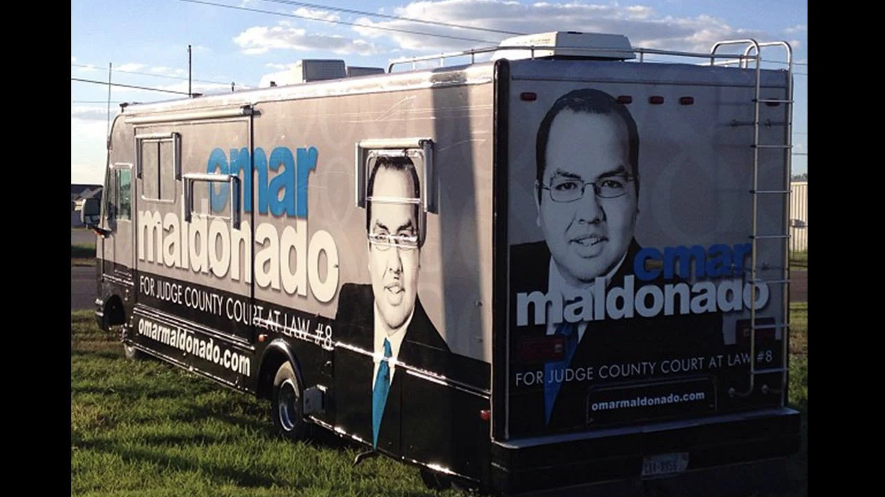 Vehicle wrap — Omar Maldonado