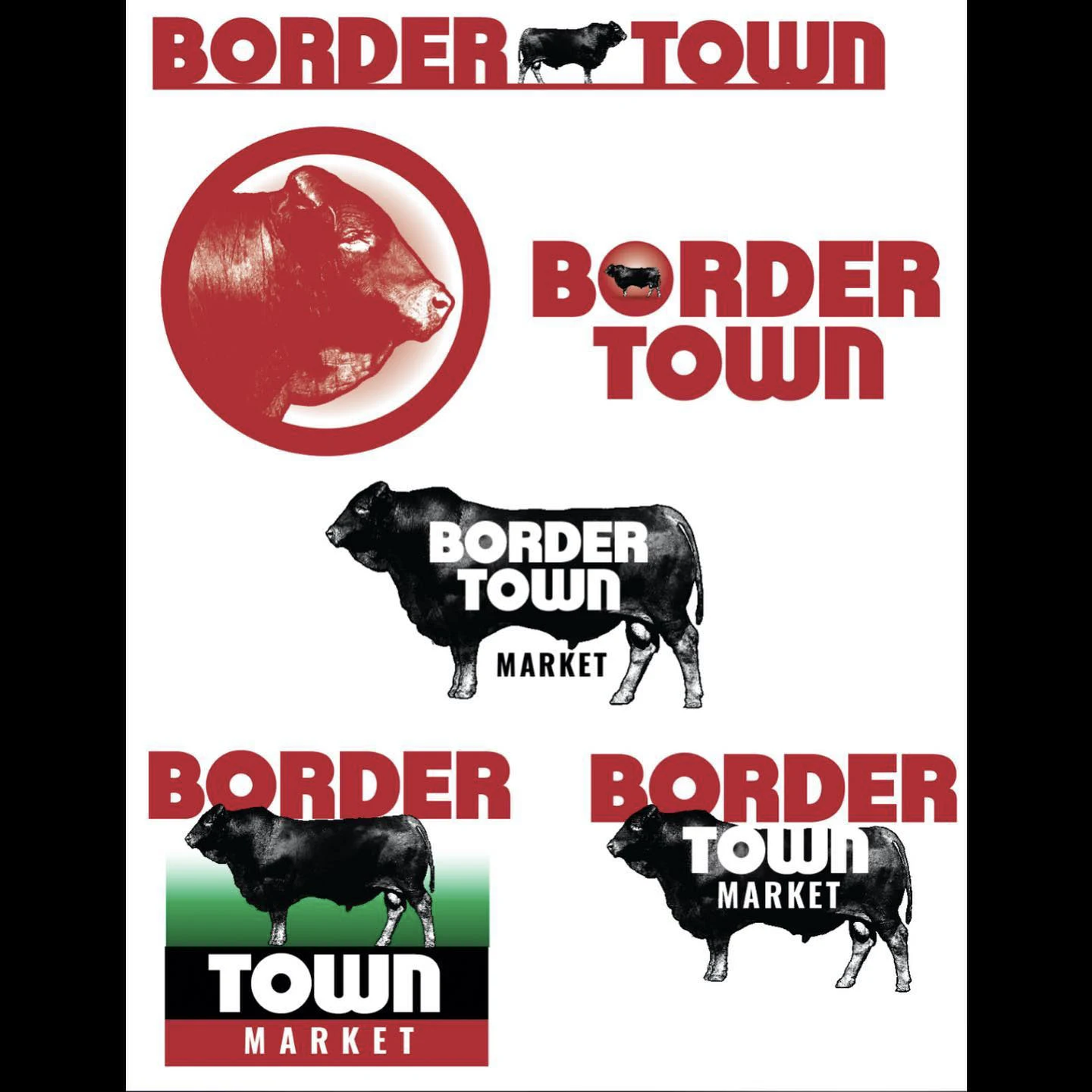 Border Town - Logo Concepts
