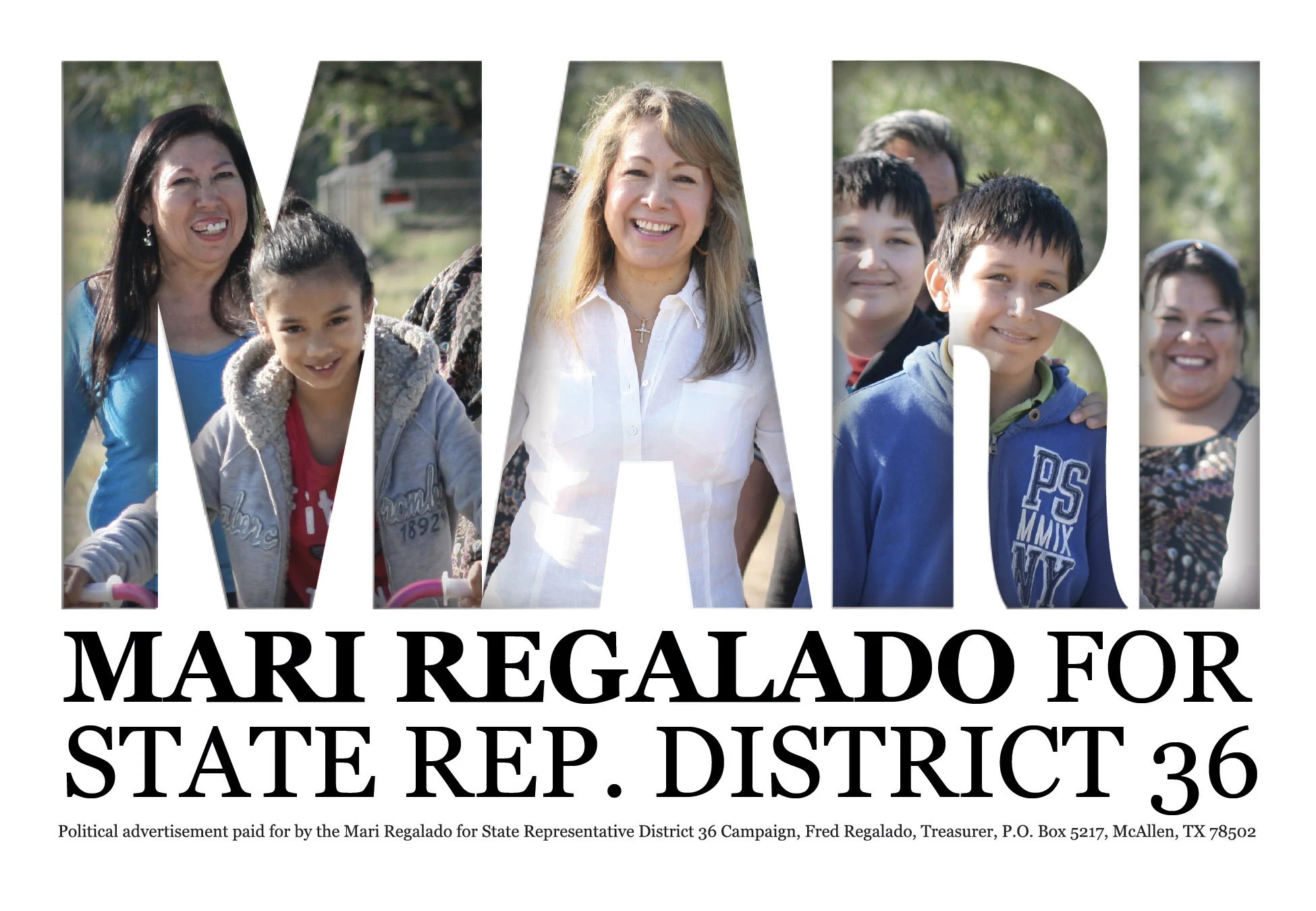 Campaign design — Mari Regalado