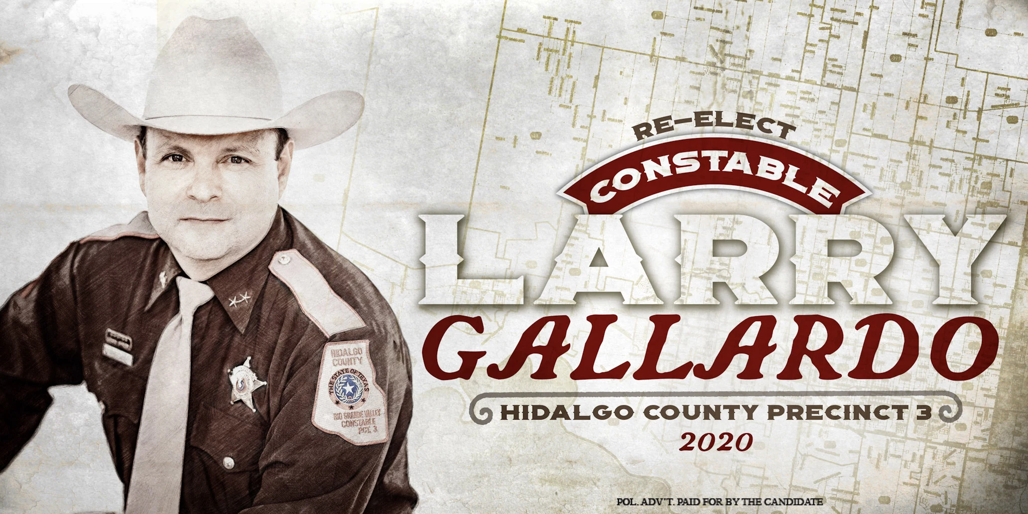 Bumper sticker — Larry Gallardo