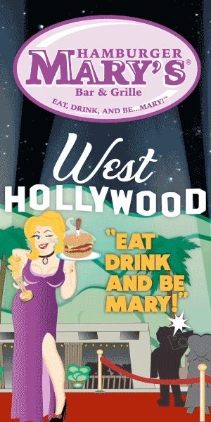 Animated Digital Ad — Hamburger Mary's - West Hollywood, California - 2021 - WEHOonline