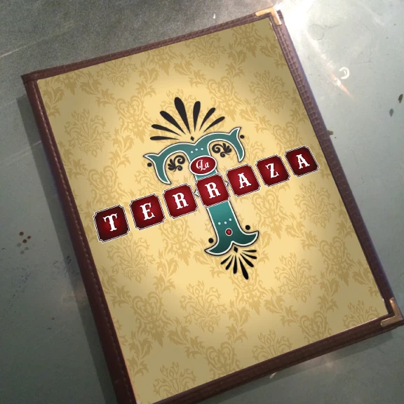 Menu — La Terraza - 2015 - Real World Photo