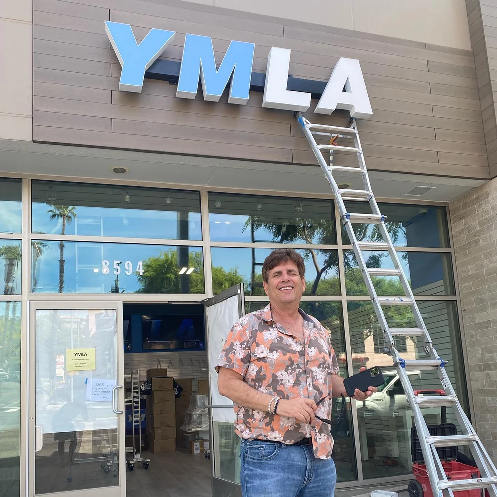 Exterior Signage — YMLA - West Hollywood, California - Real World Photo