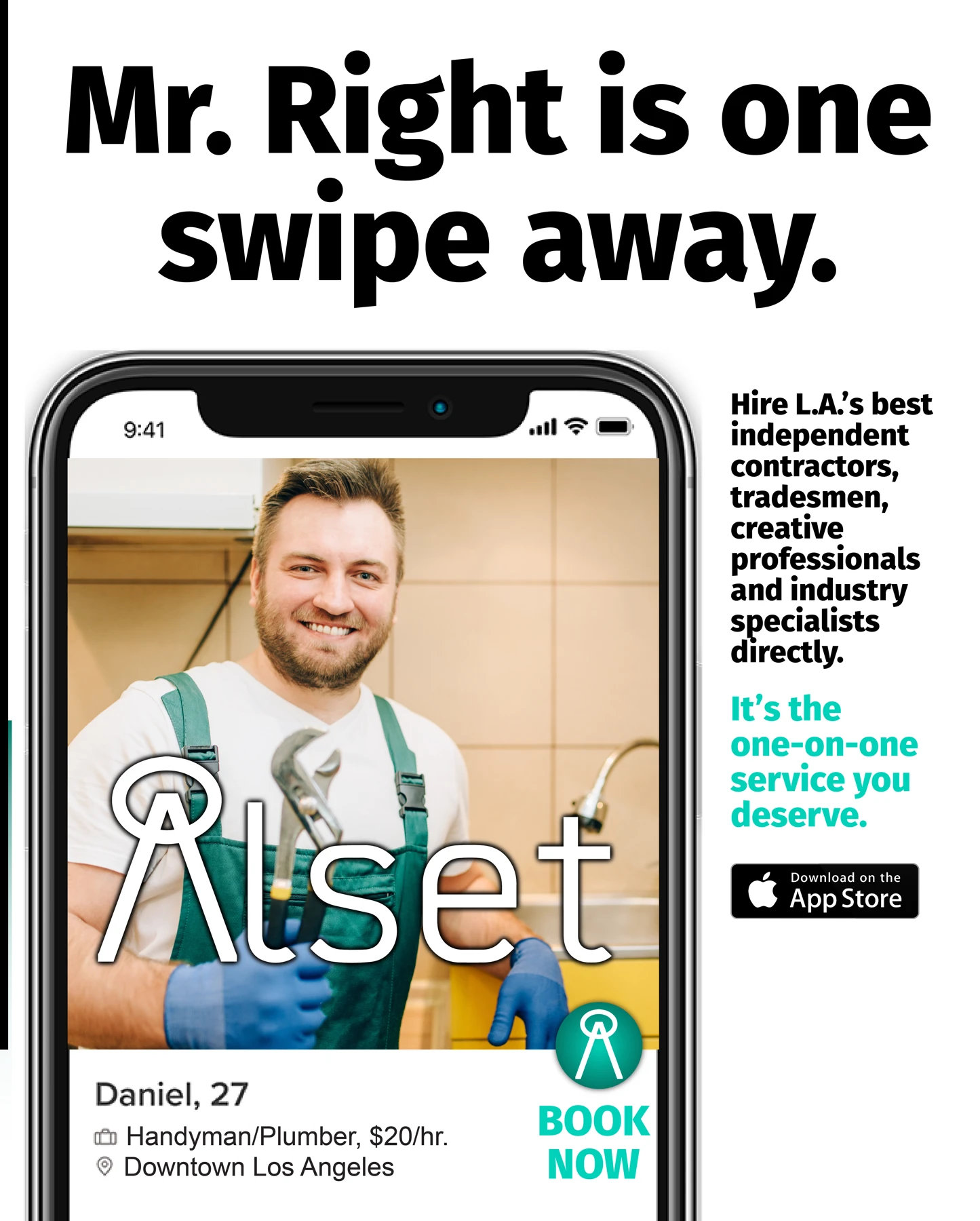 Alset mobile app — Digital ad
