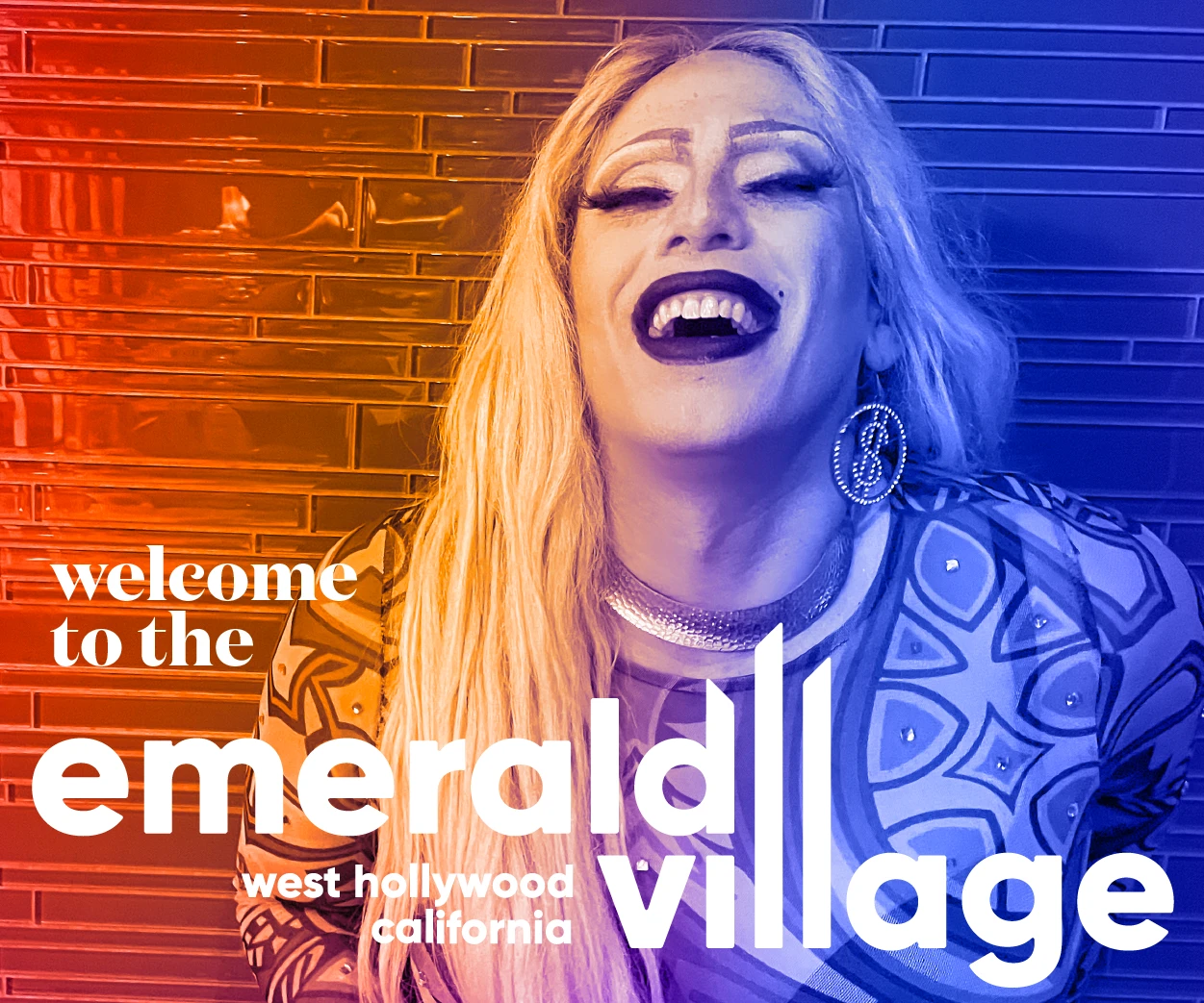 Emerald Village WeHo — Digital ad for cannabis advocacy