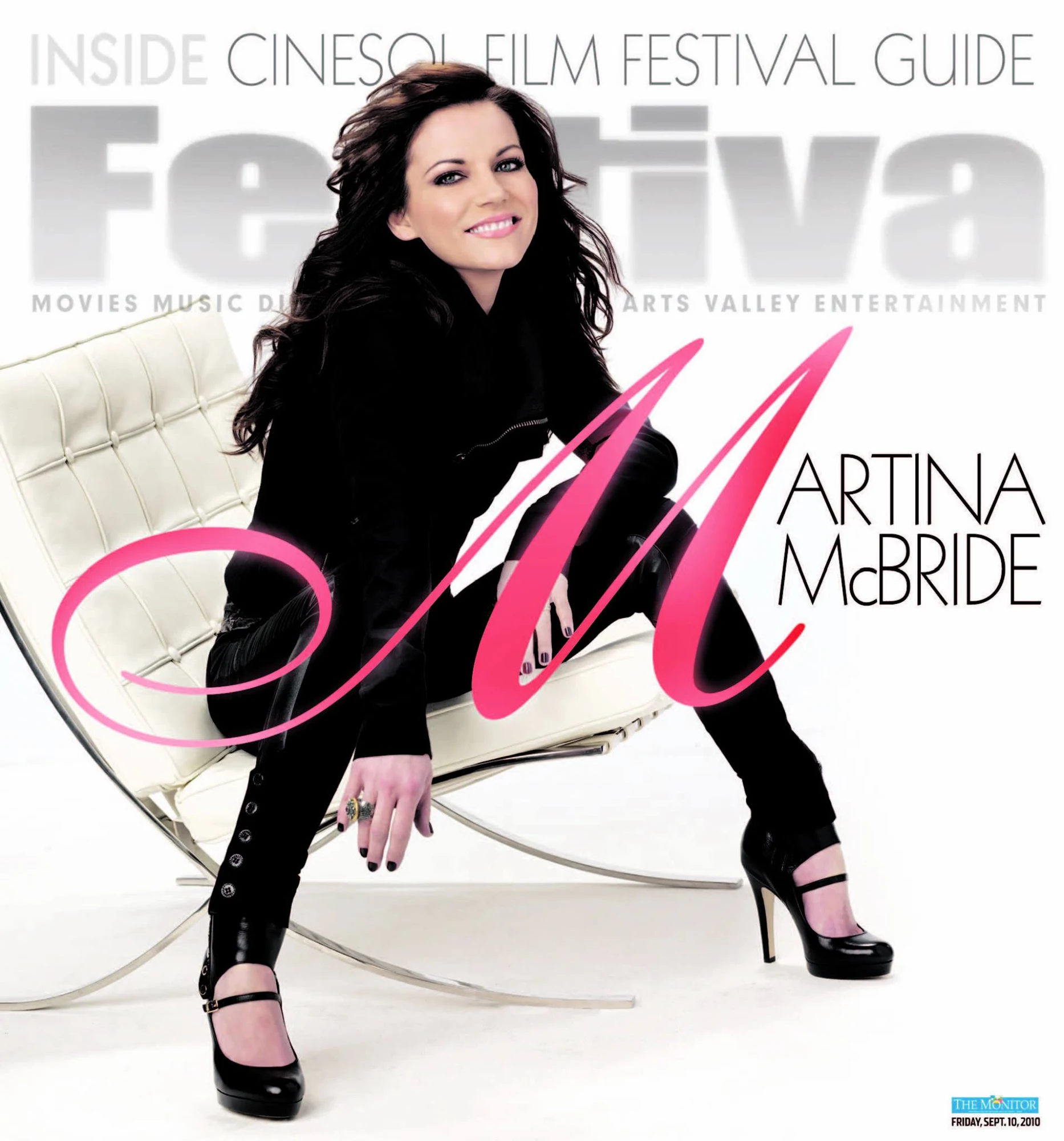 Cover Design — Festiva, The Monitor - McAllen, Texas - 2010 - Martina McBride